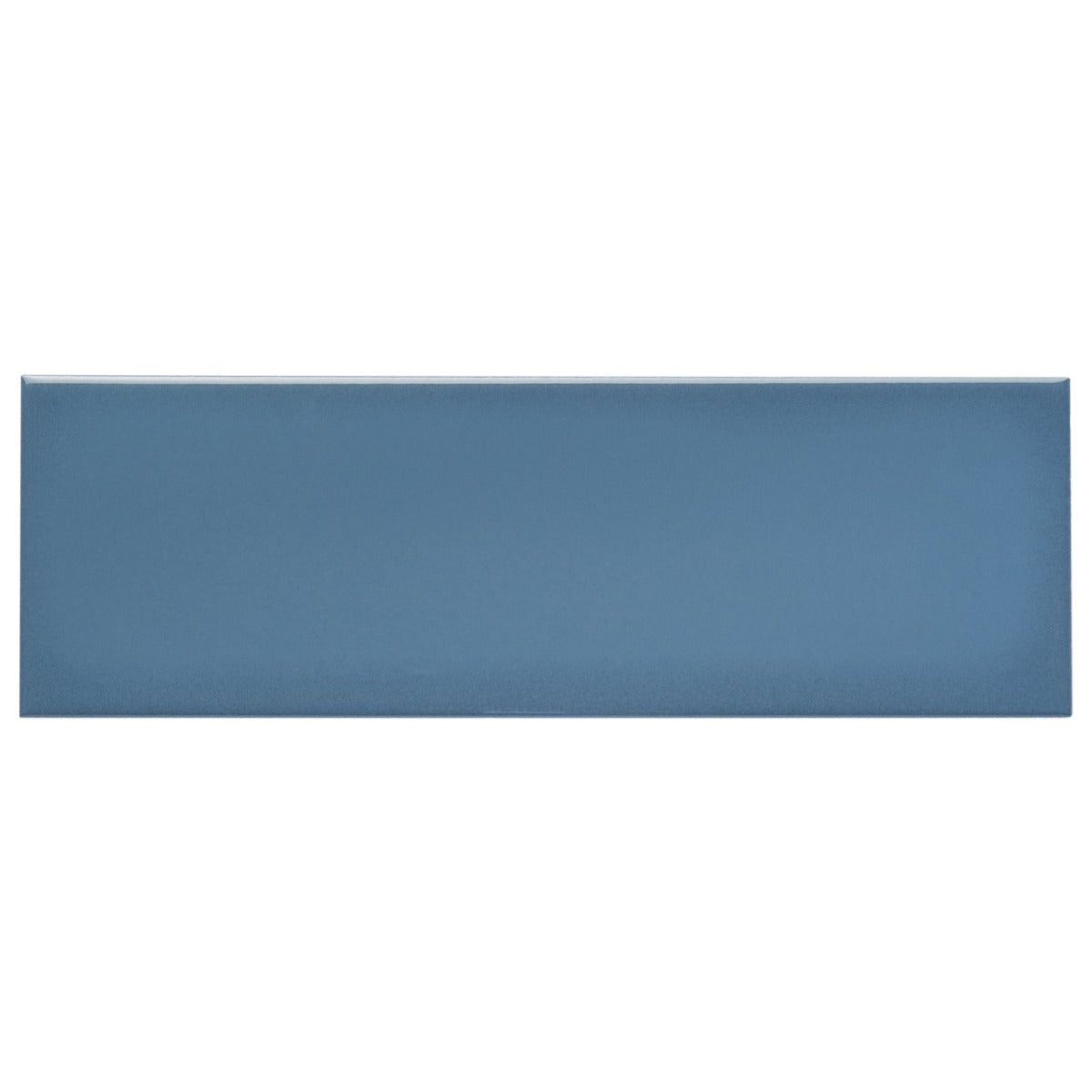 Park Hill Blue 4x12 Polished Porcelain Subway Tile by Lux Tile