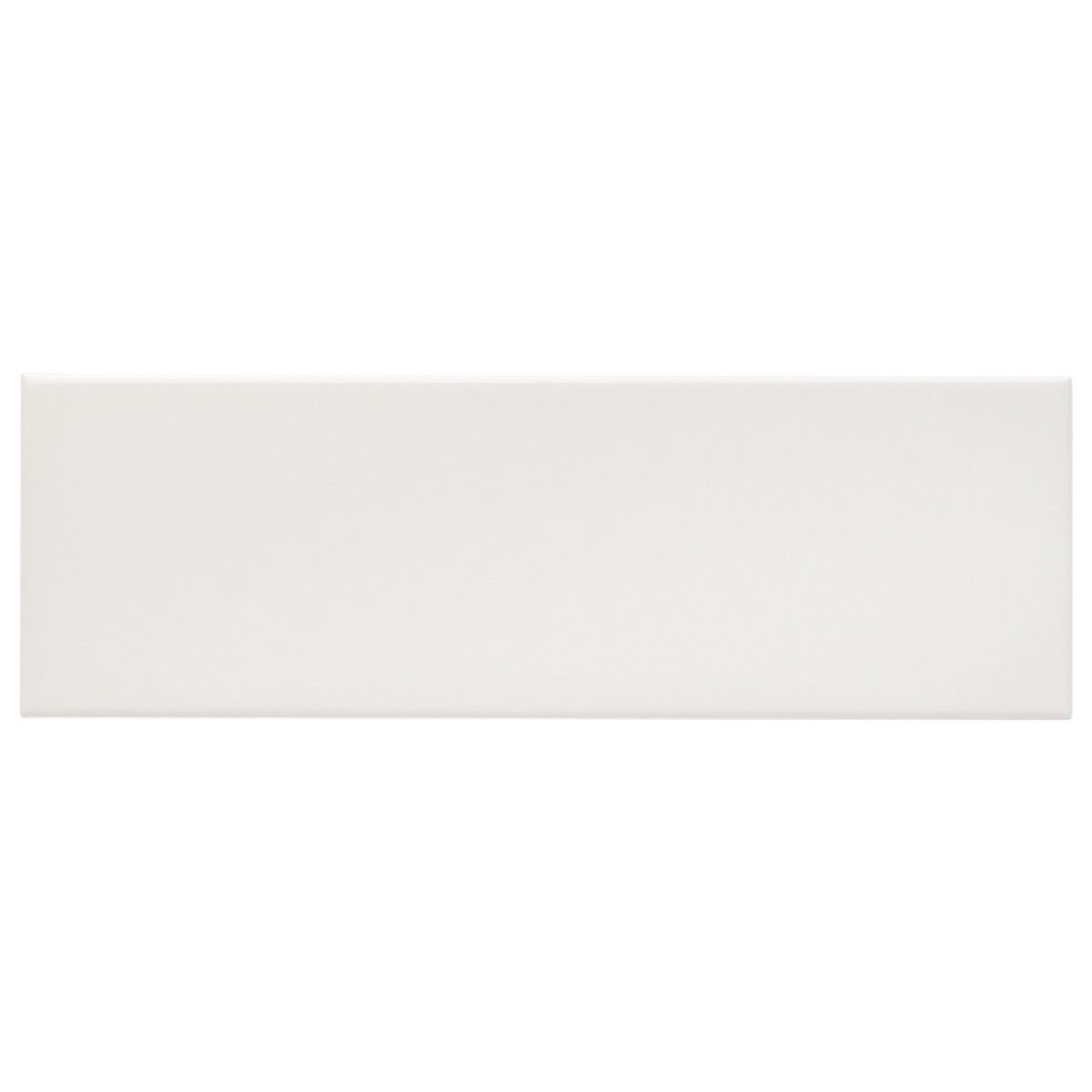 Park Hill Monumental Mist White 4x12 Polished Porcelain Subway Tile