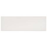 Lux Tile Monumental Mist White 4x12 Polished Porcelain Subway Tile