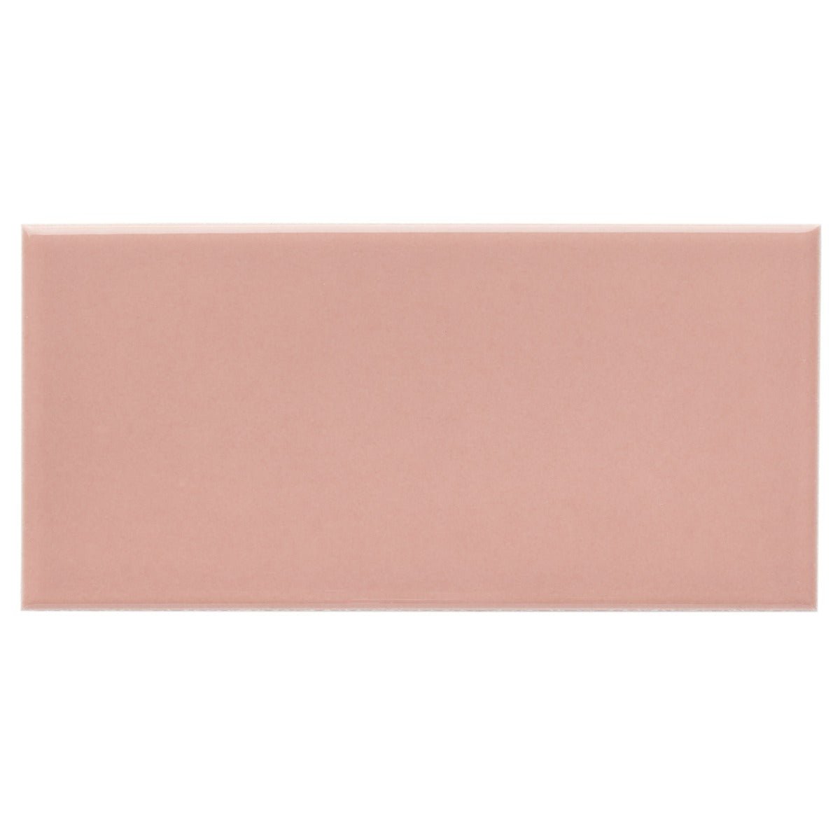 Park Hill Pink 3x6 Polished Porcelain Subway Tile for Walls