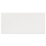 Park Hill White 3x6 Polished Porcelain Subway Tile for Kitchen and Bathroom