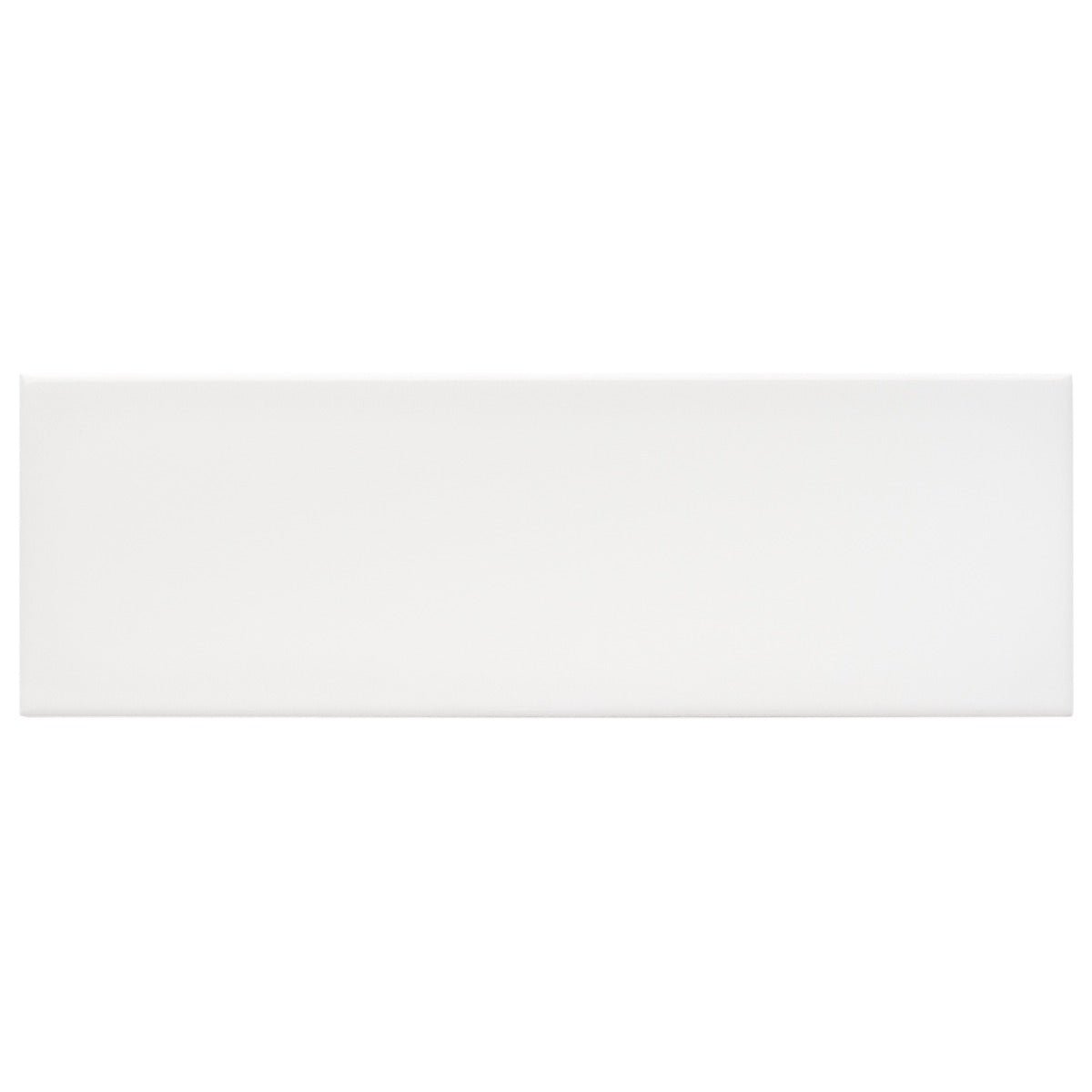 Park Hill White 4x12 Polished Porcelain Subway Tile - Tilebar
