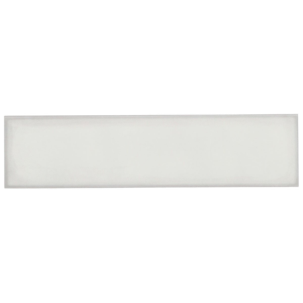 ArtBlock Bianco White 4x16 Matte Porcelain Tile by Stacy Garcia