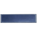 Stacy Garcia Artblock Denim Blue 4x16 Glossy Porcelain Tile