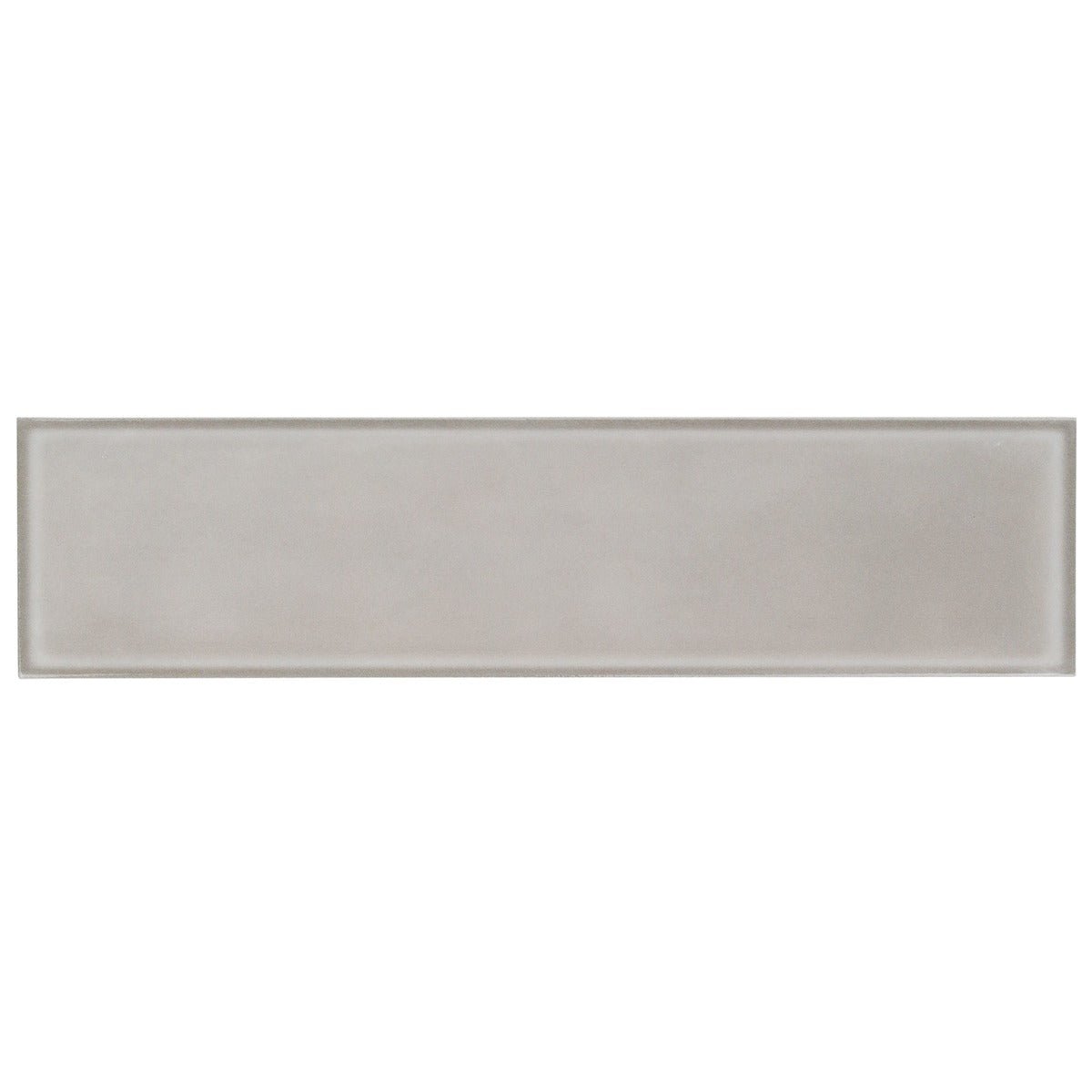 Stacy Garcia ArtBlock Grigio Gray 4x16 Glossy Porcelain Tile