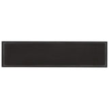 Stacy Garcia Artblock Nero Black Matte Porcelain Tile 4x16