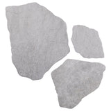 Pathstone Gris Gray Textured Matte Porcelain Flagstone Tile - Lux Tile