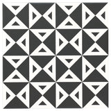 B2W Angle Negative 8x8 Matte Porcelain Tile - Lux Tile
