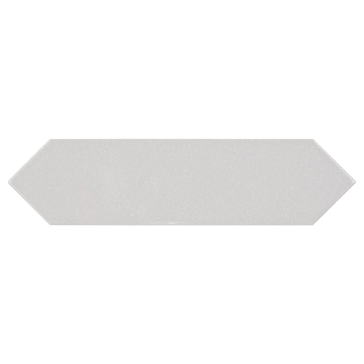 Tehama Crackled Gray 3x12 Polished Ceramic Tile - Lux Tile