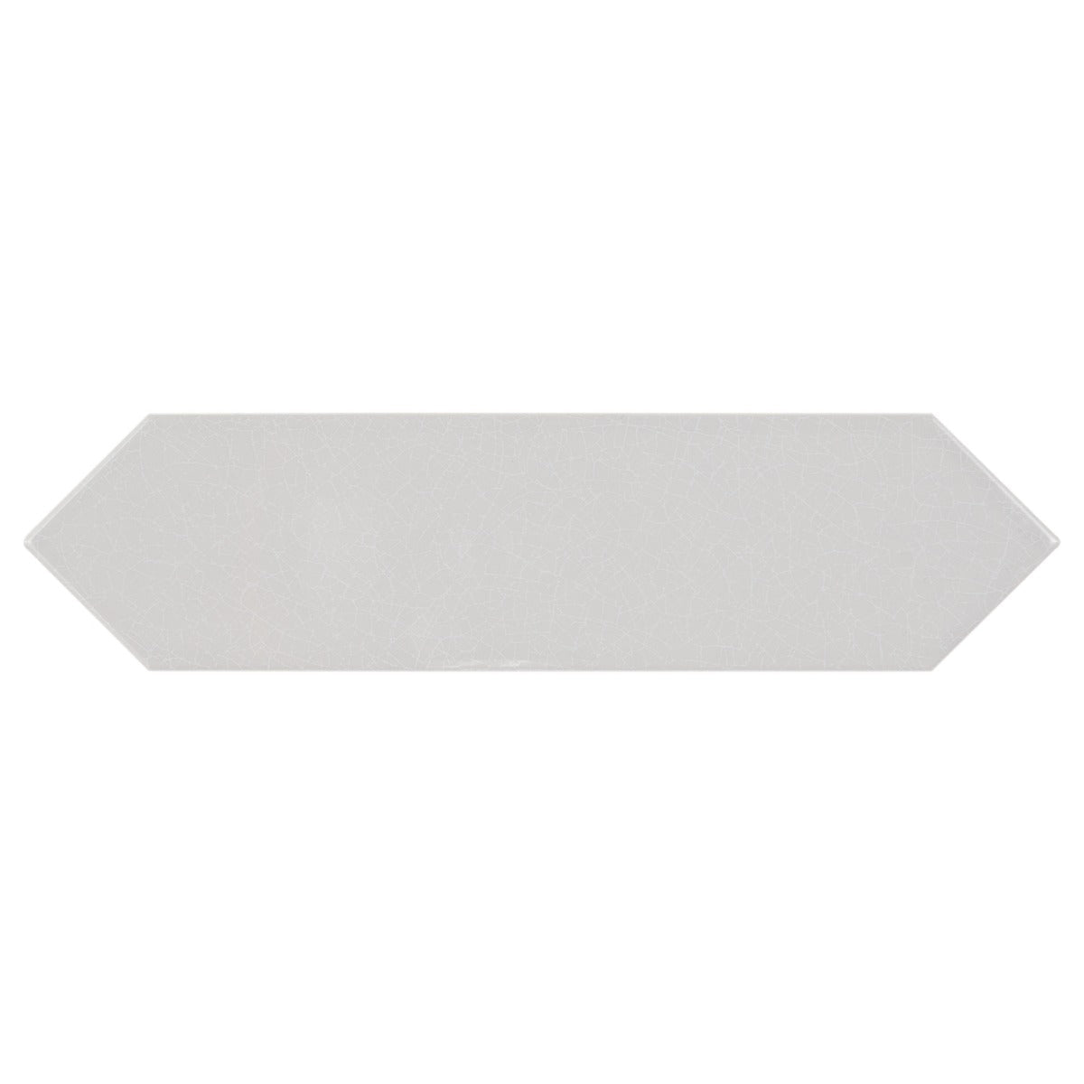 Tehama Crackled Gray 3x12 Polished Ceramic Tile - Lux Tile