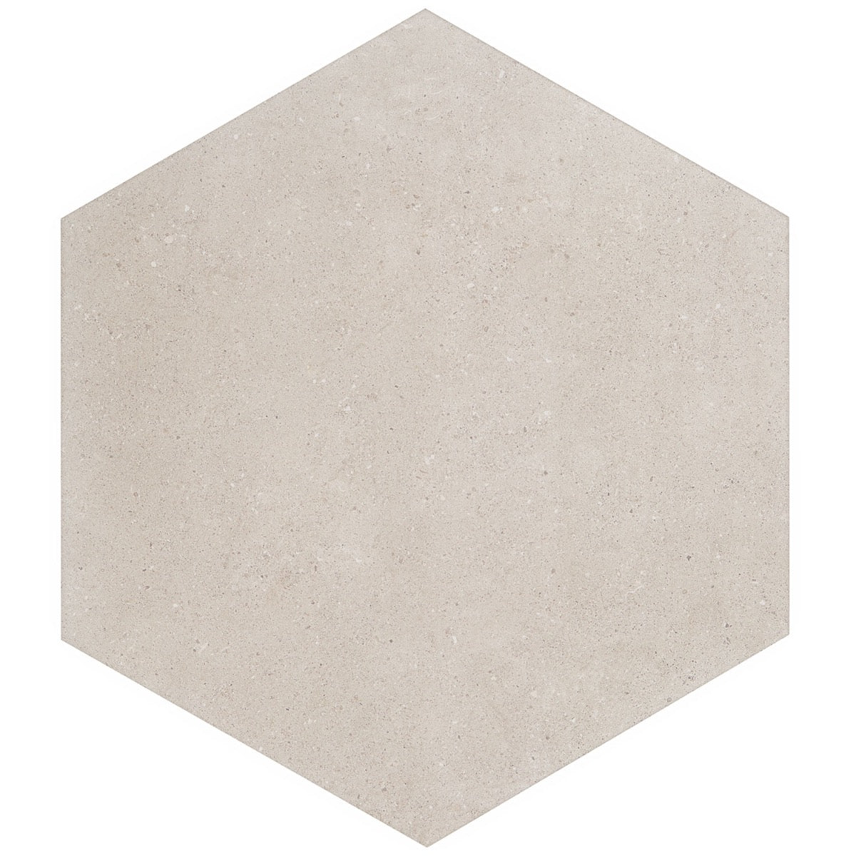 Pergola Taupe 12.5" Hexagon Matte Porcelain Tile - Lux Tile