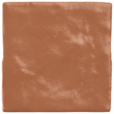 Montauk Terracotta 4x4 Mixed Finish Ceramic Tile - Tilebar