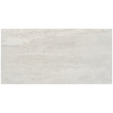 Basic Travertine Cotton White 12x24 Matte Porcelain Tile - Lux Tile