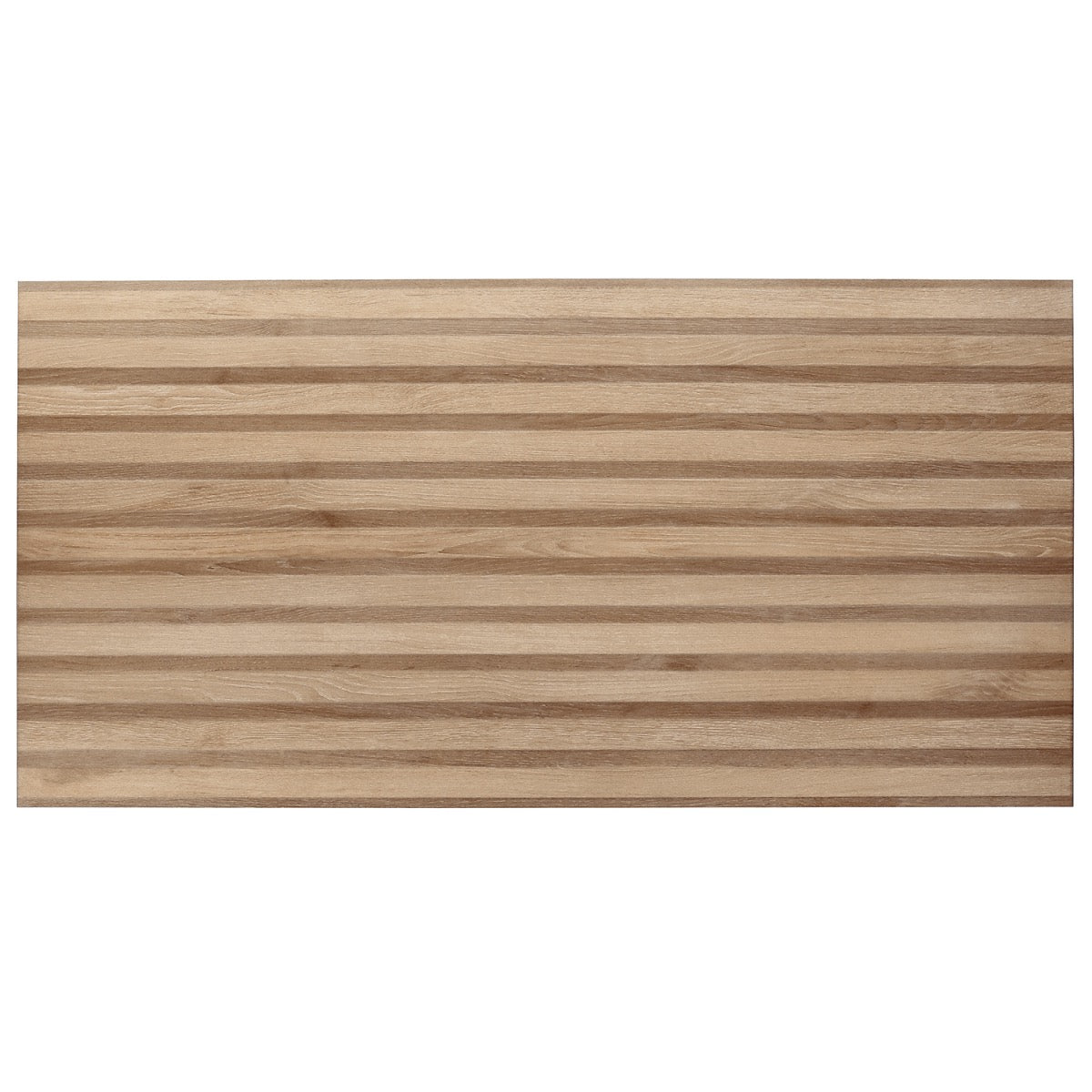 Nobu Ribbon Miel Brown 24x48 Matte Wood Look Porcelain Tile