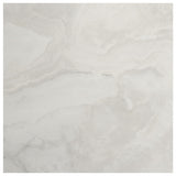 Jewel Onyx White 48x48 Polished Porcelain Tile by Lux Tile
