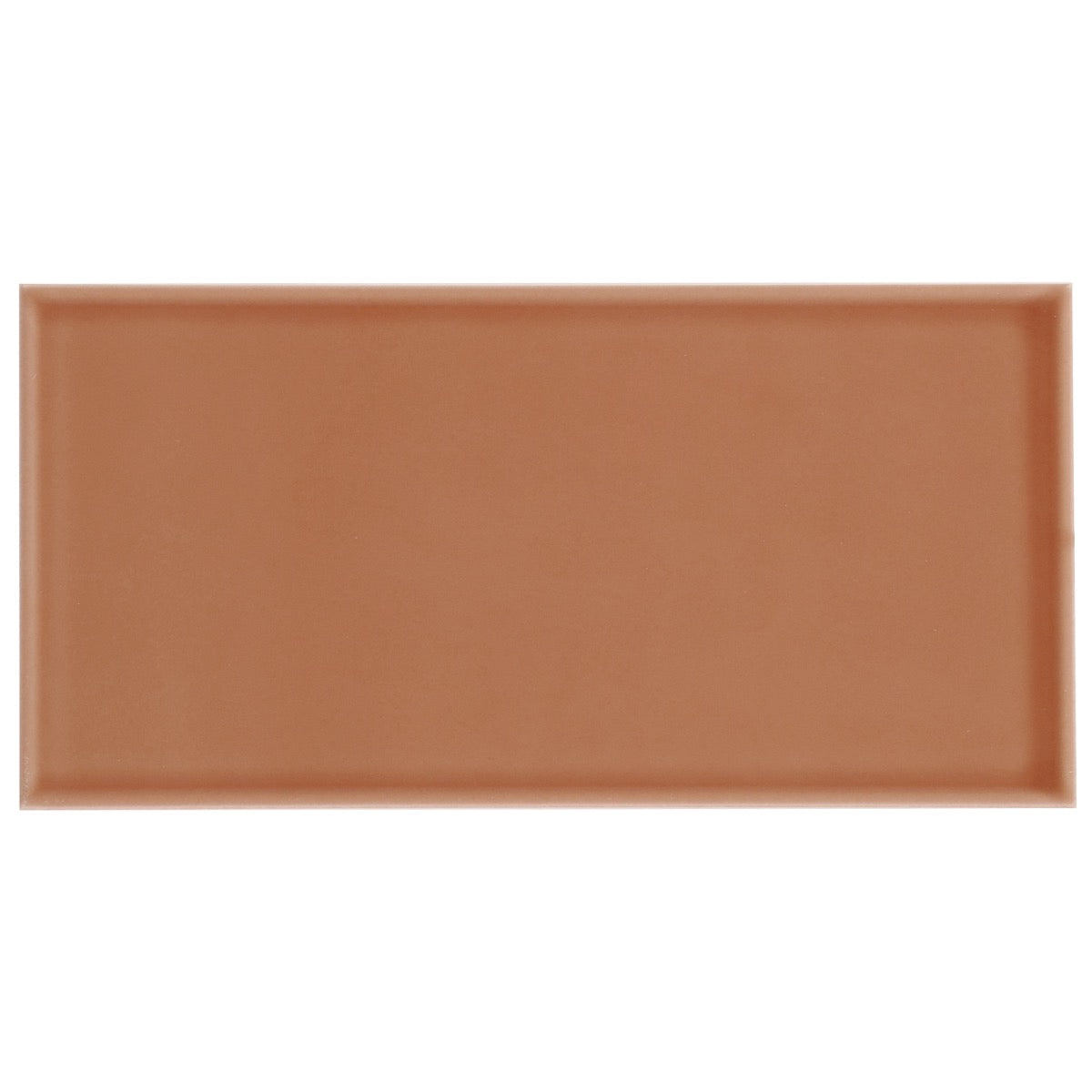 Stacy Garcia Maddox Frame Terracotta 4x8 Matte Ceramic Subway Tile