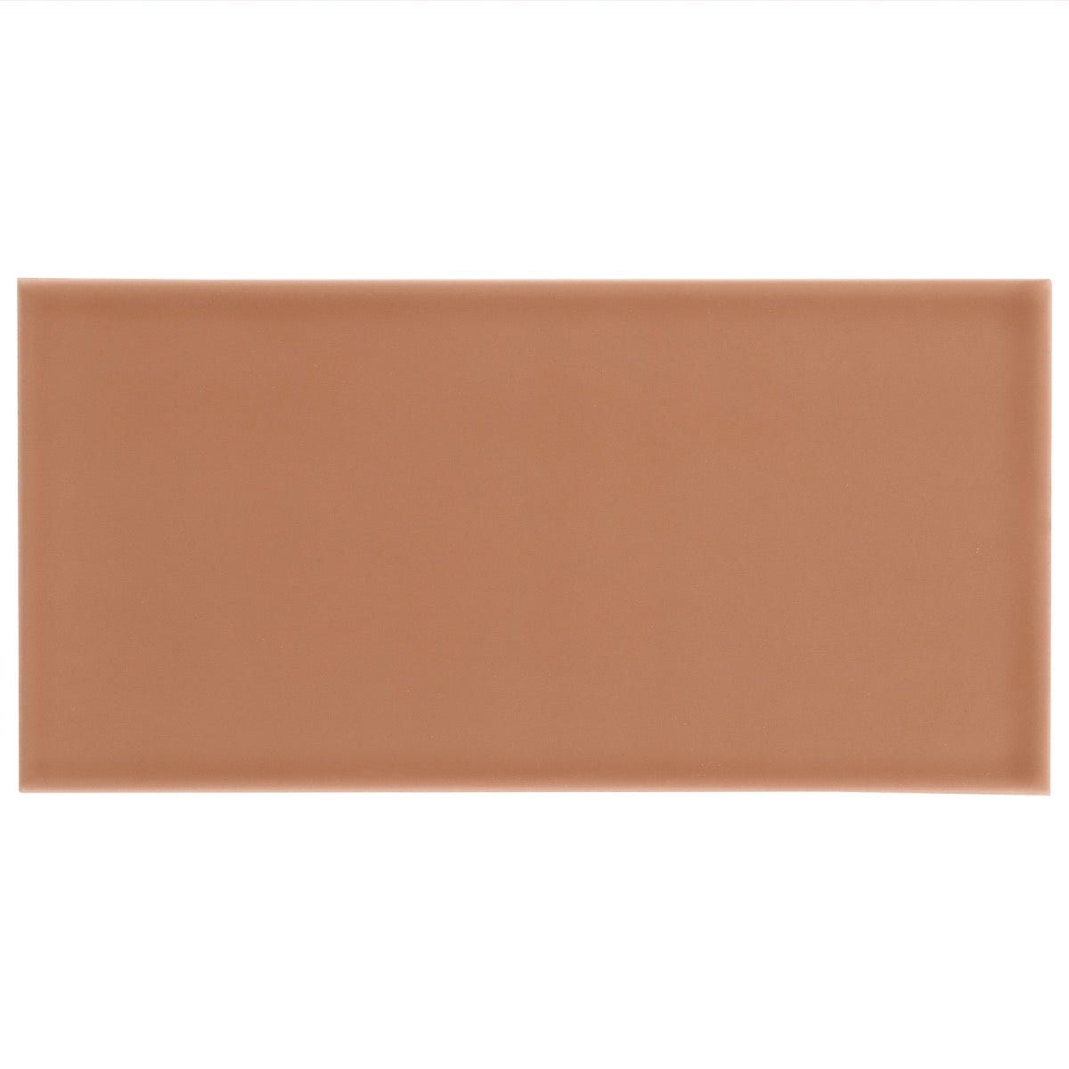 Stacy Garcia Maddox Terracotta Matte Ceramic Subway Tile 4x8