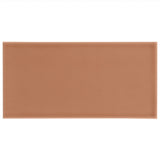 Stacy Garcia Maddox Terracotta Matte Ceramic Subway Tile 4x8