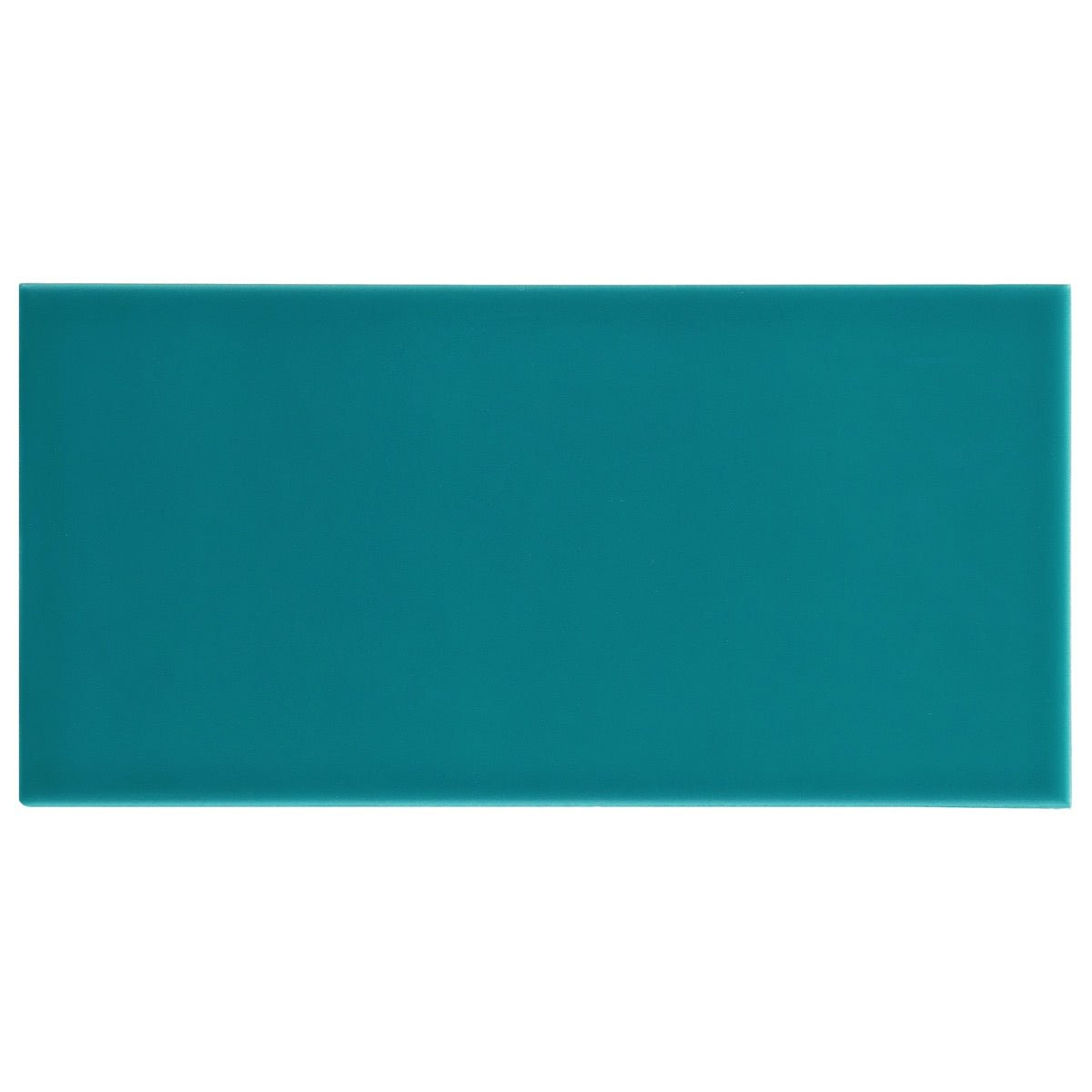 Stacy Garcia Maddox Teal Blue 4x8 Matte Ceramic Subway Wall Tile