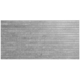 Lune Ribbon Gray 24x48 Matte Fluted Porcelain Tile - Lux Tile