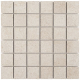 Bronx Sand Beige 2x2 Matte Porcelain Mosaic Tile - Durable and Stylish