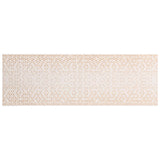 Terramay Flower Terracotta 12x36 Textured Mixed Finish Ceramic Tile