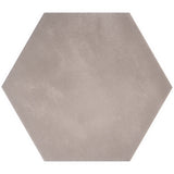 HexArt Gris Gray 8" Hexagon Matte Porcelain Tile - Lux Tile
