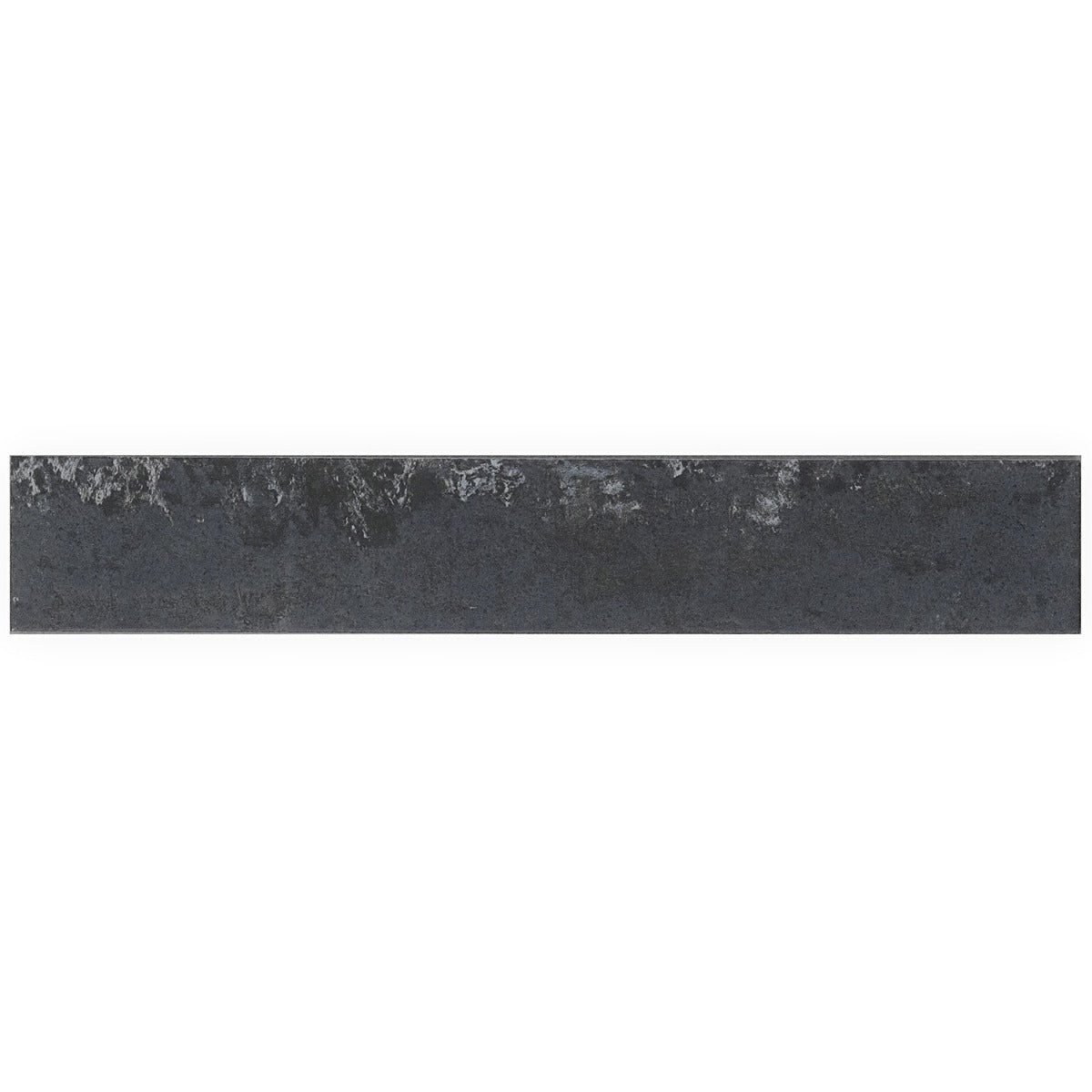 Lux Tile Portrait Black Matte Porcelain Subway Tile 2x14