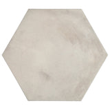 Ava Sabbia Gray 8" Hexagon Matte Porcelain Tile - Lux Tile