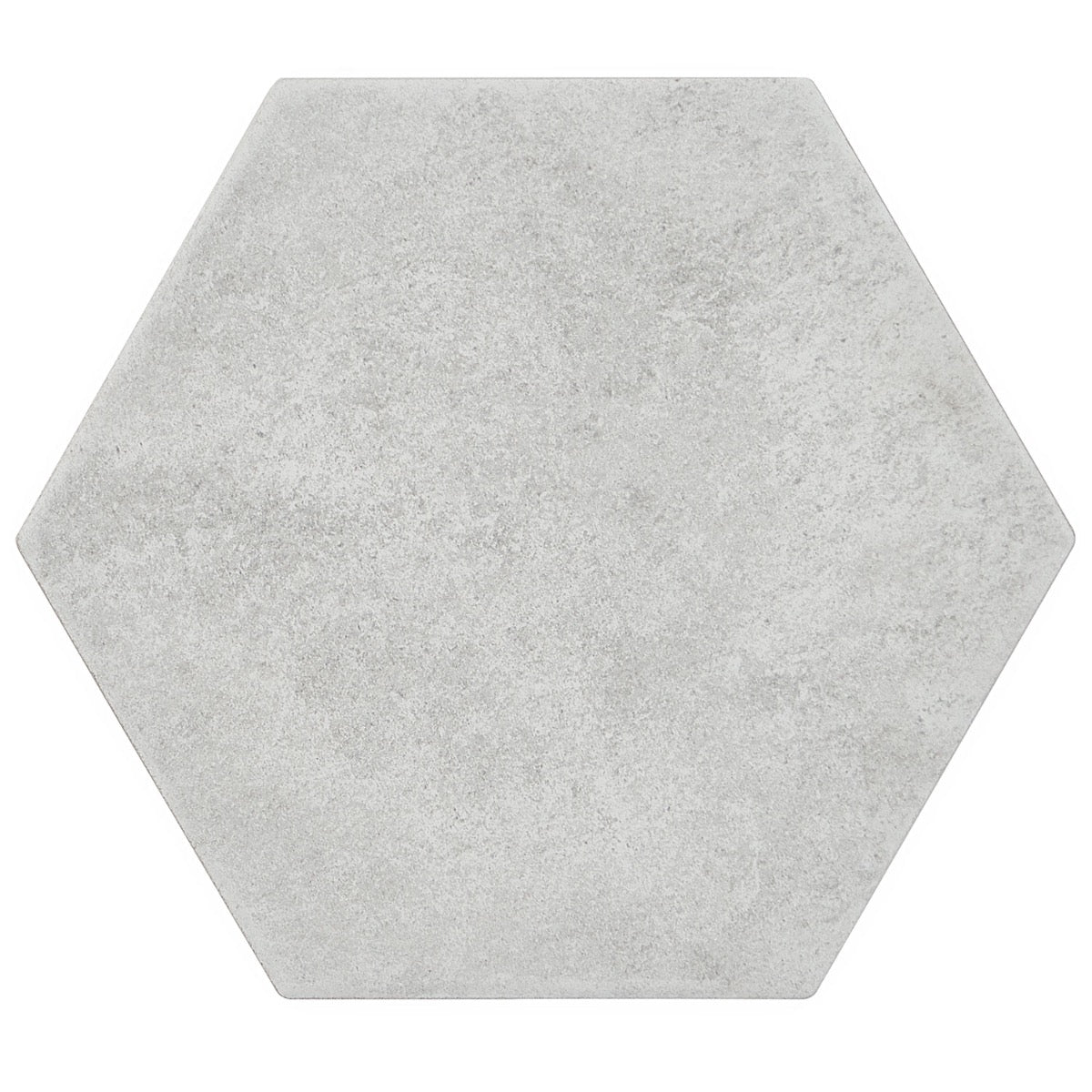 Lux Tile Terra Pompeii Blanco 8" Hexagon Matte Porcelain Tile