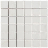 DreamStone Aztec Onyx Bianco 2x2 Matte Porcelain Mosaic Tile