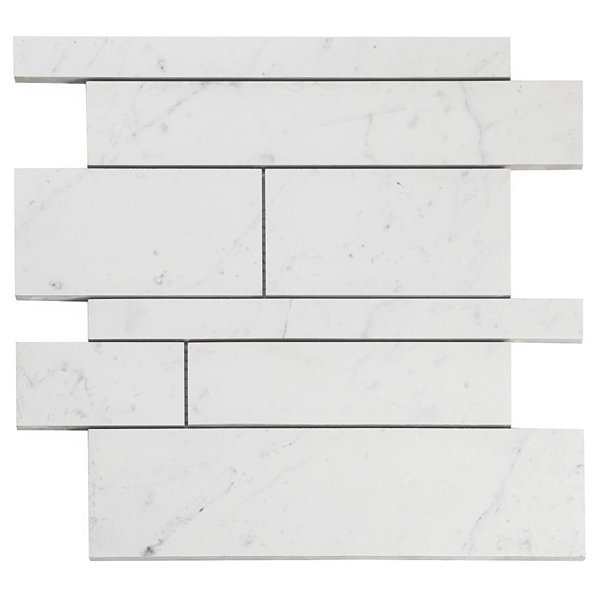 DreamStone Carrara Giola Matte Porcelain Mosaic Tile - Lux Tile