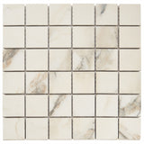 DreamStone Calacatta Rustico 2x2 Matte Porcelain Mosaic Tile