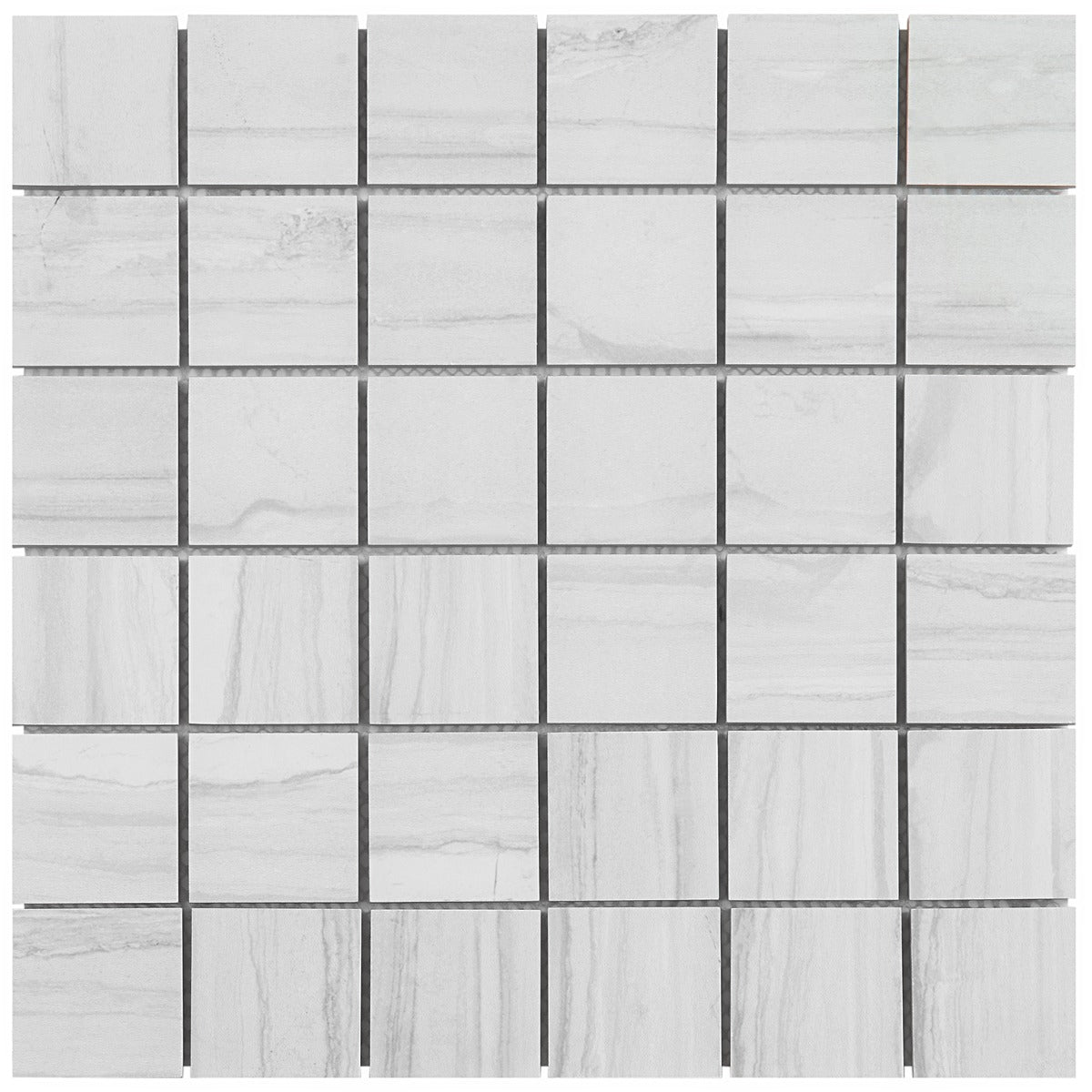 DreamStone Luminus White 2x2 Matte Porcelain Mosaic Tile