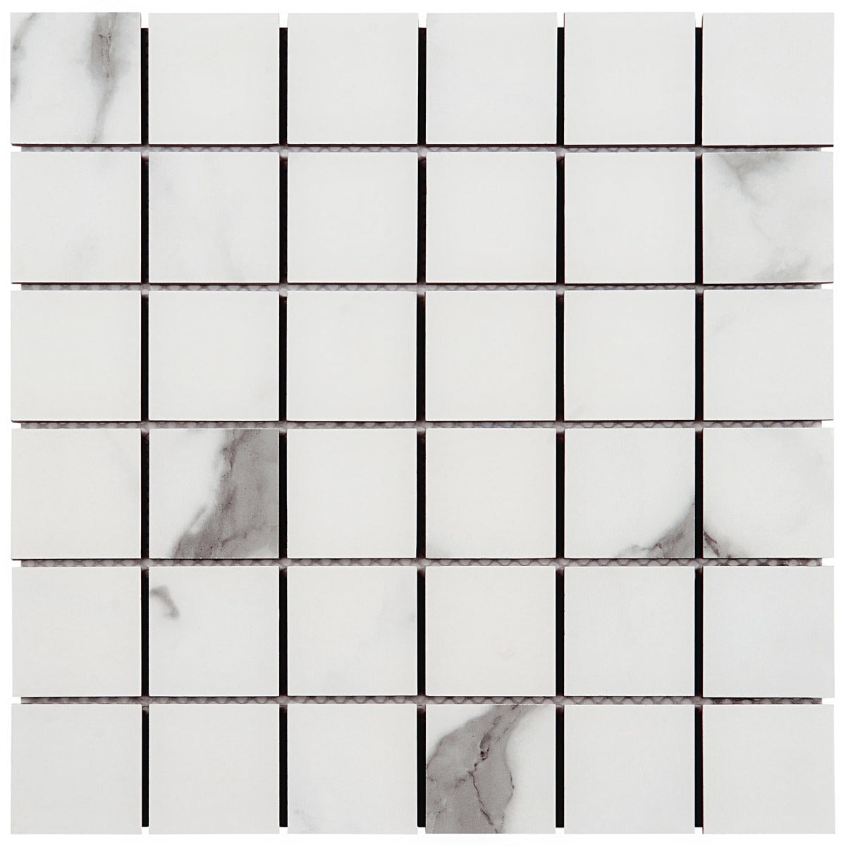 DreamStone Statuario Valley 2x2 Matte Porcelain Mosaic Tile