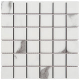 DreamStone Statuario Valley 2x2 Matte Porcelain Mosaic Tile