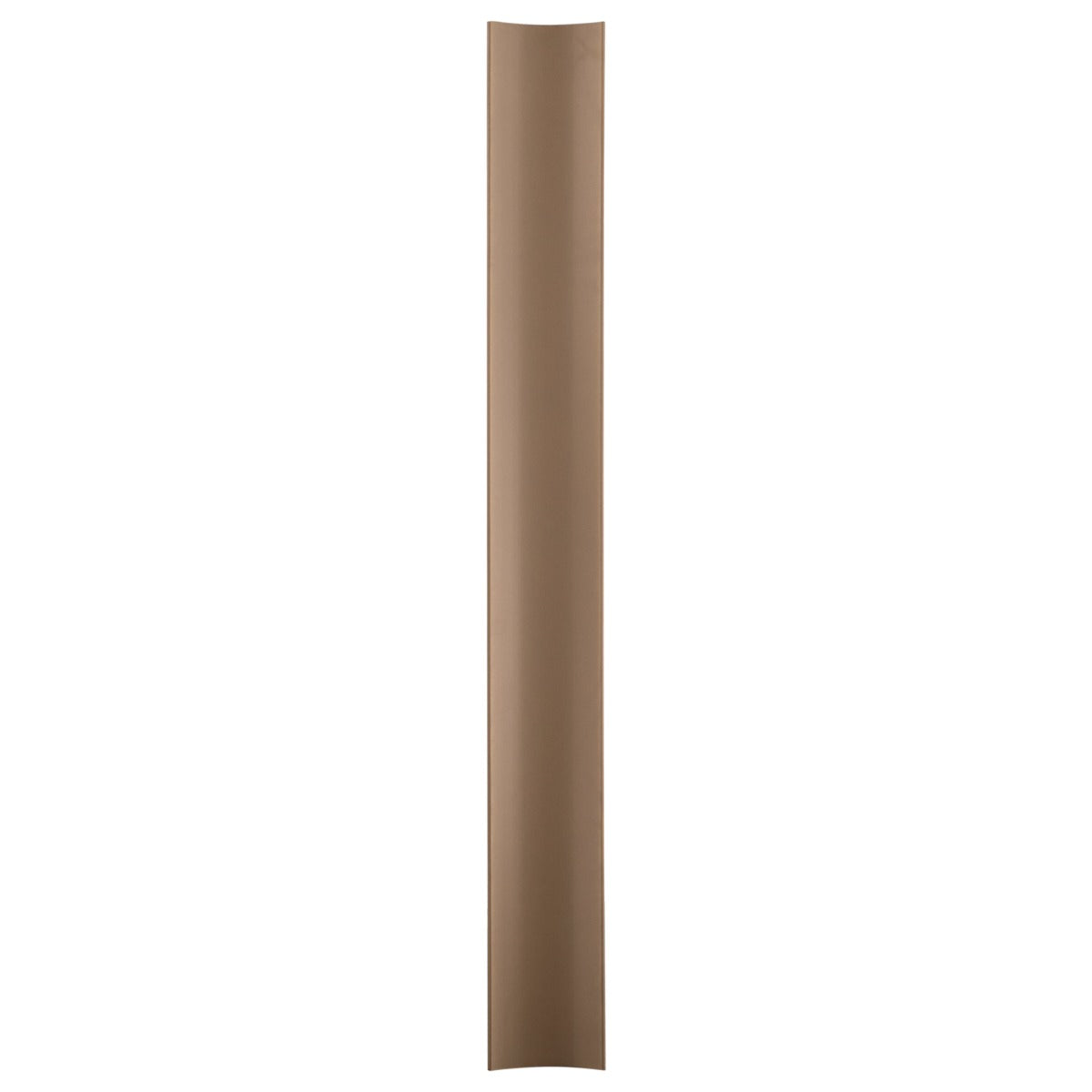 Roller Taupe Fluted Column 4x36 3D Handmade Matte Ceramic Tile