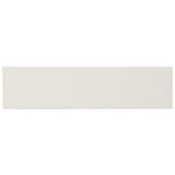 Roller White Matte Porcelain Subway Tile 3x11"