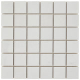 Bond Palladium Light Gray 2x2 Matte Porcelain Mosaic Tile - Lux Tile