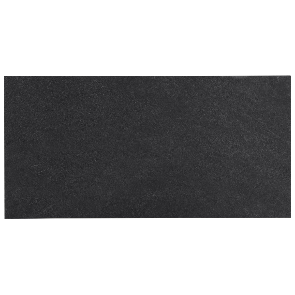 Era Charcoal Black 24x48 Matte Porcelain Tile - Lux Tile