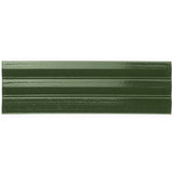 Lux Tile Ponto Verde Green 5x16 3D Polished Porcelain Wall Tile
