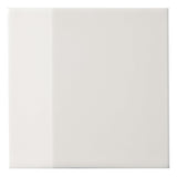 Zeal Edge 3D White 5x5 Matte Porcelain Tile - Lux Tile