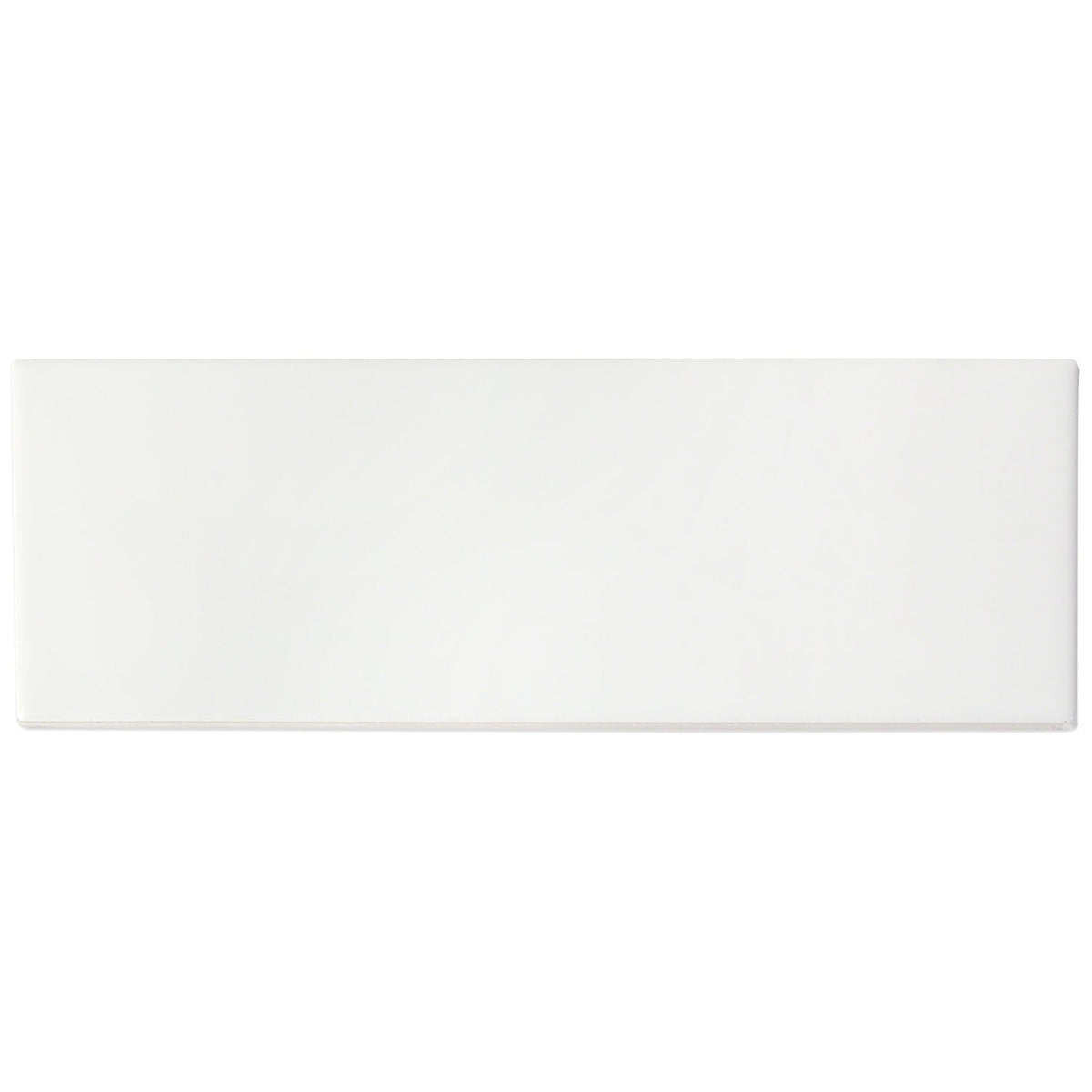London White 3x9 Matte Ceramic Subway Tile for Walls