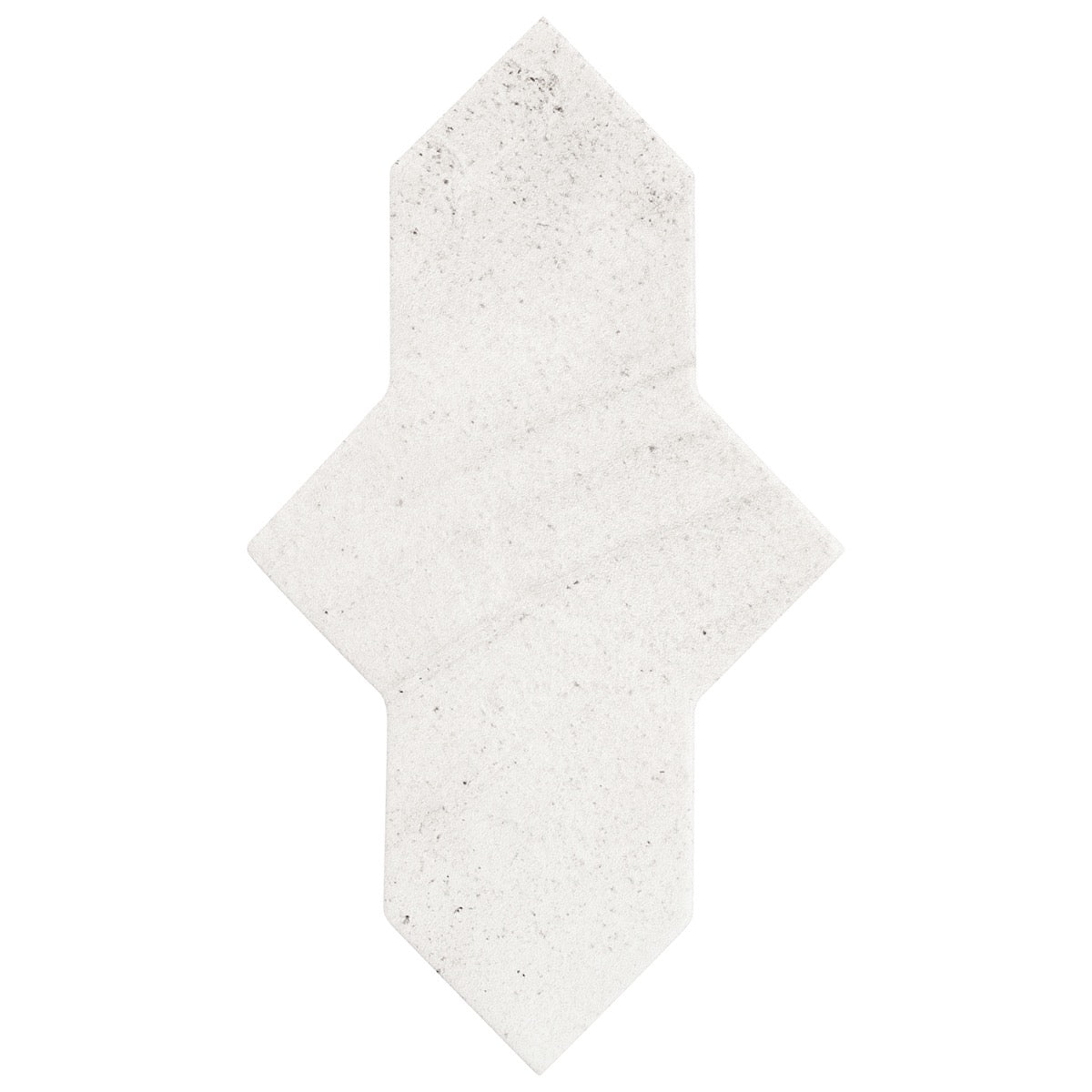 Parma Cruz White 5x8 Terracotta Look Matte Porcelain Tile by Lux Tile