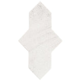 Parma Cruz White 5x8 Terracotta Look Matte Porcelain Tile by Lux Tile