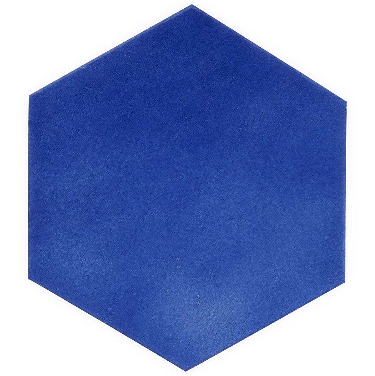 Cavallo Poseidon Blue 7" Hexagon Glossy Porcelain Tile - Lux Tile