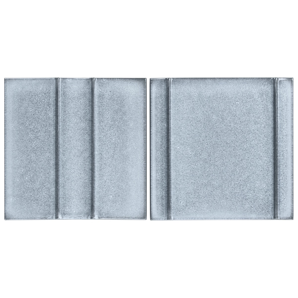 Kinro River Blue 6x6 3D Polished Porcelain Tile - Lux Tile
