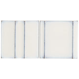 Kinro Snow White 6x6 3D Polished Porcelain Tile - Lux Tile