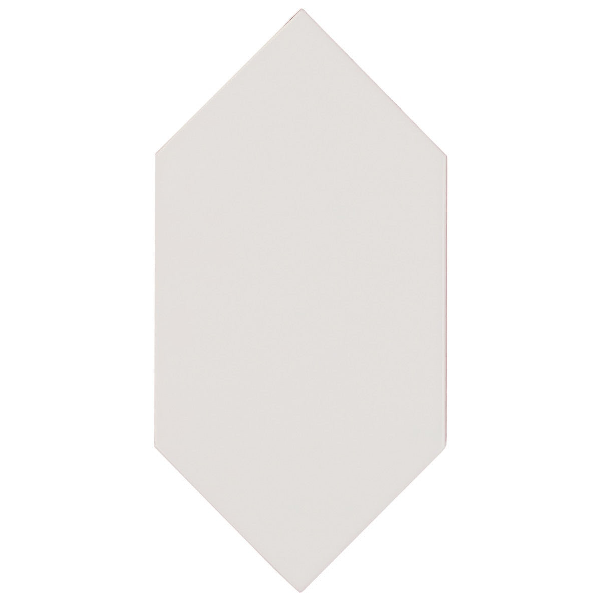 Morocco Blanco White 4x8 Picket Glossy Porcelain Tile by Lux Tile