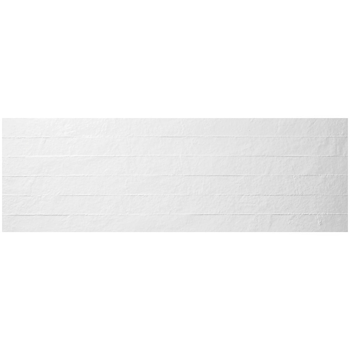 Angela Harris Walsh Tobruk White 12x36 Matte Ceramic Tile